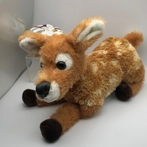 Stuffed Animal: Aurora Farrah White Tailed Deer Fawn Plush Toy 12"NWOT